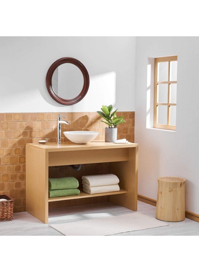 واي دي صنبور حوض حمام عصري بتصميم شلال، بمقبض ذراع واحد، صنبور حوض طويل، مصنوع من النحاس الصلب، تصميم يُركب على سطح الحوض، خرطوشة موفرة للمياه، تركيبات متينة مقاومة للصدأ. - Image 2